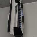 Typewriter Style Mechanical Gaming Keyboard Blue Switch, Rainbow LED Backlit Wired Computer Keyboards Mouse and Pad Combo, Metal Panel Retro Punk Round Keycaps, 104 Keys Anti-Ghost for PC Laptop Gamer, Metallic Silver