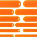 BESPORTBLE 12pcs Fishing Netting Needle Shuttle Plastic Fish Net Repair Tools for Fisherman Weaving Sewing Knitting Home Supplies