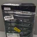 CATIGA 12 Digit Thermal Printing Calculator with Tape Print Out, Ink-Free Adding Machine, 5X Faster Quite at 8.0 LPS, Extra Large Display, Tax Calculation with Clock and Calendar, SP-2401