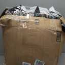 Reading Pillow for Sitting in Bed Adult with Detachable Neck Roll & Big Backrest Pillow for Bed Sitting up with Arms Side Pocket Shredded Foam Large Back Chair Pillow with Washable Cover (Black)