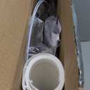 White Lamp Shades,18" Top x 18" Bottom x 12" High,Assembly Required Large Drum Lampshade, Replacement Lamp Shades for Table Lamps, Floor Lamps, Spider Fitter