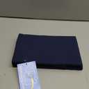 LUXEAR Pillow Cases, 2 Pack Queen Size Linen Pillowcases for Hair Skin, Silky Skin-Friendly, Machine Washable Pillow Covers - Navy Blue