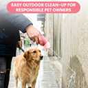 Ultimate 2-in-1 Dog Walk Essential – Portable Pee Cleaning Bottle + Detachable Poop Bag Dispenser (Salmon)