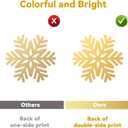 2 x DKTIE Christmas Window Stickers, Navidad Snowflake Window Clings Stickers for Glass, Xmas Decals Decorations Holiday Snowflake Santa Claus Reindeer Decals for Party (Q315, 8 Sheets 20x30CM)