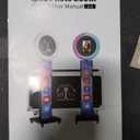 JIYANG Portable Photo Booth Compatible with Any Ipad,Photo Booth Stand Shell with ChackTok PhotoBooth VIP Member and Flight Case,Free Custom Logo,Perfect for Parties,Wedding and Events(Black) (For 10.2"10.5"10.9"11"12.9"13")