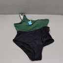 Women's One Piece Swimsuit- One Shoulder Bathing Suit Cutout Tummy Control Swimwear Size S