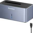 USB 3.0 to SATA External Hard Drive Docking Station, dockteck 2.5/3.5 Inch SATA HDD & SSD 5Gbps Aluminum Docking Station, Support UASP