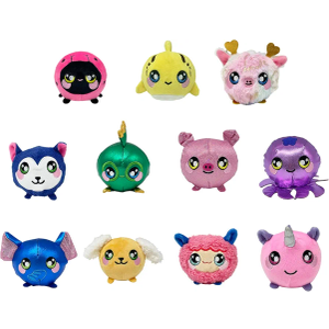 Squeezamals 3.5” Plush, Slow Rise, Sweetly Scented, One Randomly Selected Plush