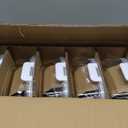 [10-Pack]Glass Meal Prep Containers with Lids, MCIRCO Glass Food Storage Containers with Snap Locking Lids, Airtight Lunch Containers, Microwave, Oven, Freezer and Dishwasher, White