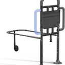 Bed Rails for Elderly Adults Safety with Non-Slip HandleAdjustable Bed Assist Rail, ASTM Approved, 400 lb Capacity, Fixing Strap & Storage Pocket, Fits Twin/Full/Queen/King