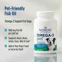 Nordic Naturals Omega-3 Fish Oil for Dogs with EPA + DHA - 120 Count