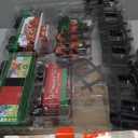 Lionel Disney Mickey Mouse Battery Powered Train Set w/Bluetooth Control, Water Vapor Smoke, Lights & Sounds, 2-Rail Plastic Ready-to-Play Track System, Toy Train Set for Kids Ages 4+