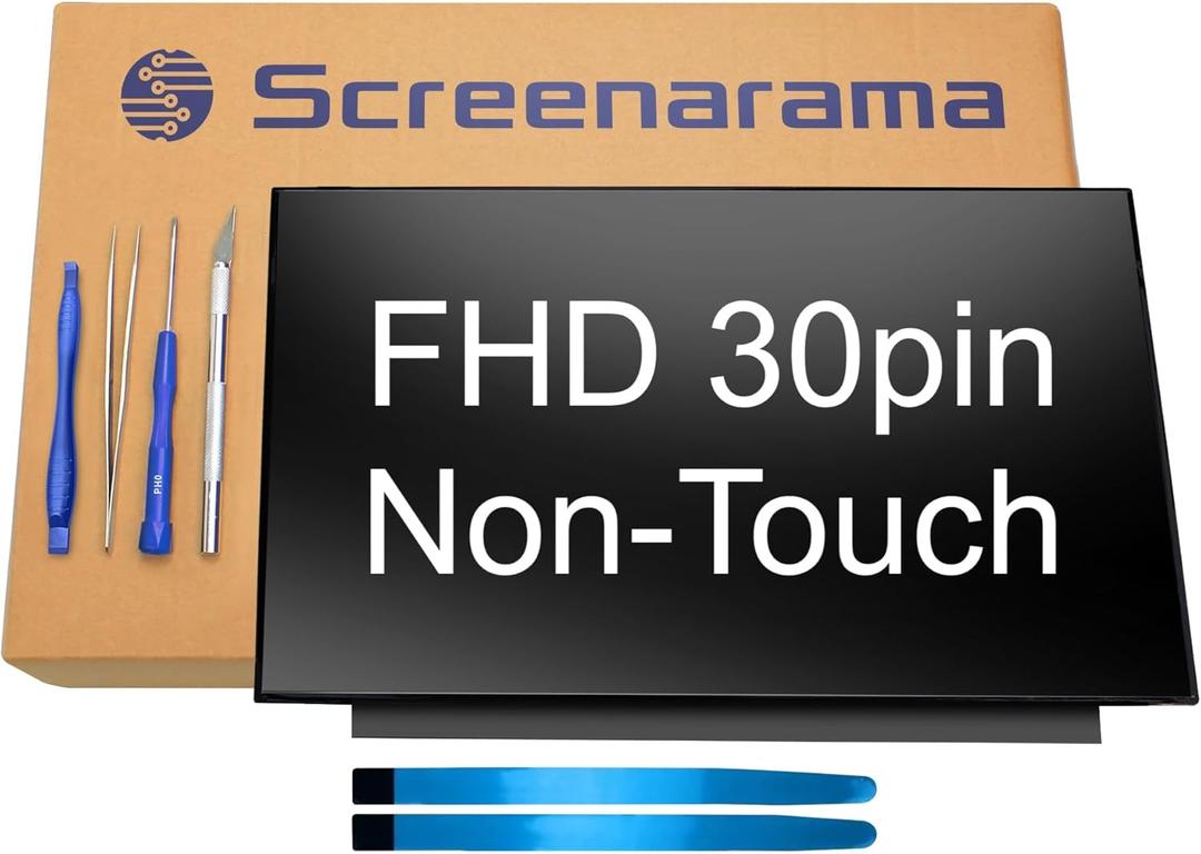 SCREENARAMA New Screen Replacement for Lenovo Thinkpad E15 2nd Gen Model 20TD 20TE 20T8 20T9, FHD 1920x1080, IPS, Matte, LCD LED Display with Tools