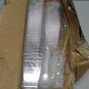 EASERCY 50 Pack 3 oz Square Mini Dessert Cups with Lids and Spoons Clear Dessert Shooter Cups with Spoons Parfait Cups with Lids Appetizer Cups for Party Small Plastic Dessert Cups for Pudding