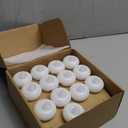 5plots 48 Pack 200 Hour Flameless Floating Candles, 2 Inches White Waterproof Led Tealights for Wedding Vases Centerpieces Party Proposal Pool Decor Decoration