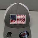 Columbia Unisex PFG Mesh Ball Cap XXL, Sun Protection, One Size (Titanium/White), One Size