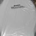 SAMODRA Raised Toilet Seat Riser Round - Adds 3 Inches,White