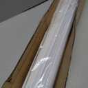 No Drill Cordless Roman Shades for Windows No Tools Roman Shades, Blinds for Indoor Windows, UV Protection (White, 27" W x 48" H)