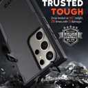 NTG for Samsung Galaxy S24 Ultra Case, [2 Layer Structure Protection] [Military Grade Anti-Drop] Lightweight Shockproof Protective Phone Case for Galaxy S24 Ultra 5G 6.8 inch 2024-Black