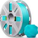 PLA Basic, Pre-Dried Filament with Quick-Swap Reusable Spool 1kg (2.2lbs), 1.75mm 3D Printing Filament Teal, Compatible with Bambu Lab 3D Printers  Turquoise