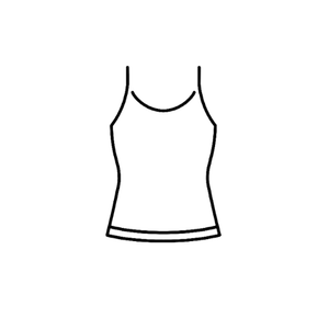 Sleeveless shirt 10 set different colors M