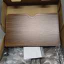 Floating Nightstand Wall Shelf, Wood Bedside Shelf Wall Mounted Nightstand Set of 2, Floating Bedside Table for Bedroom, Living Room, Bathroom, Kitchen, Office (Vintage Brown)