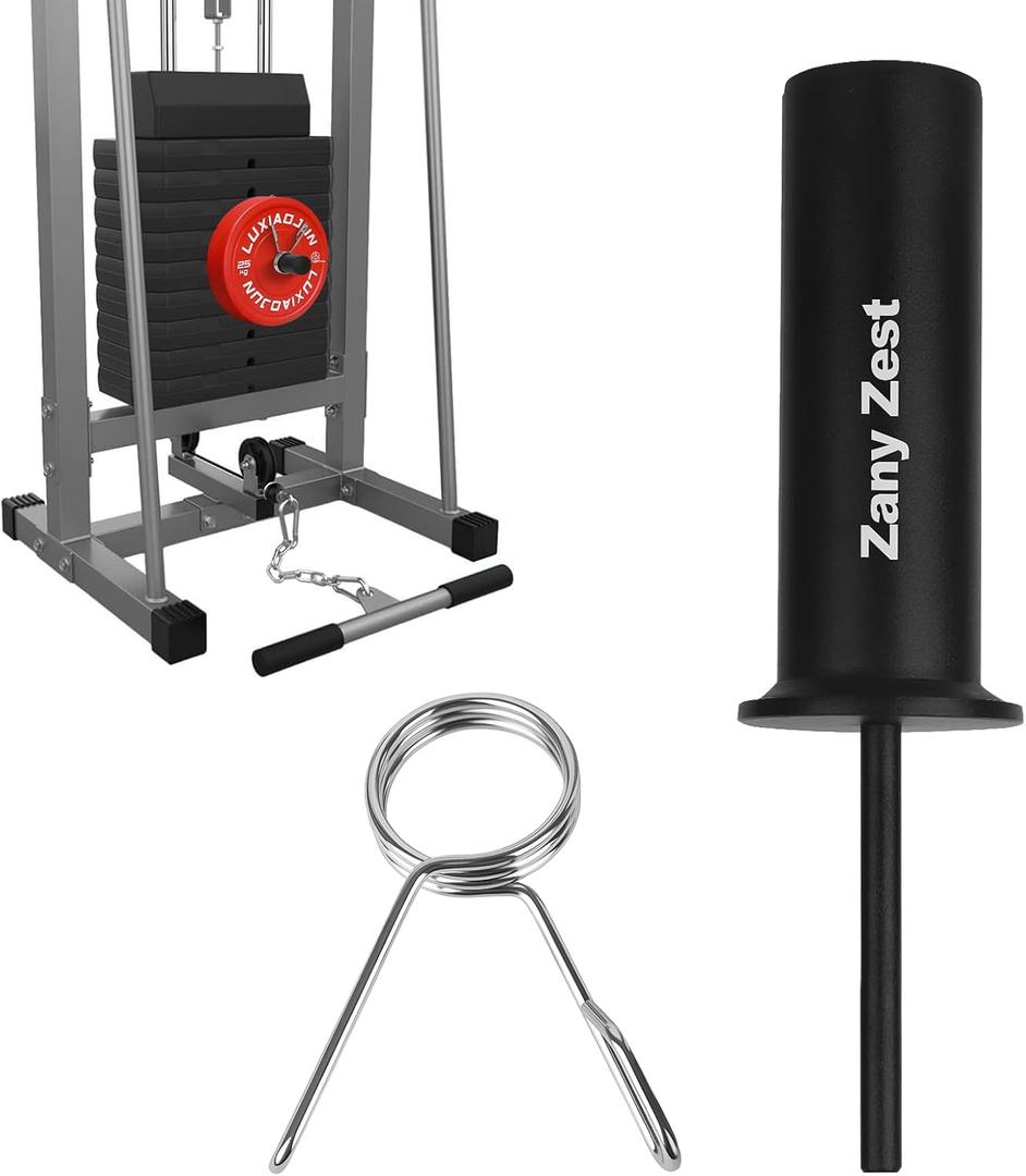 Reinforced Weight Stack Pin 132Lbs & 110Lbs Capacity Fits Home/Commercial Gyms Universal Gym Equipment Accessory for Weight Stacks, Smith Machines & Fitness Rigs