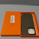 LONLI Edition | Italian Leather - for iPhone 16 Pro Max - Premium Italian Full Grain Leather Phone Case - Develop Unique Patina - Spruce