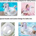 CICITOYWO Toddler Pool Floats, Kids Adult Inflatable Float Raft with Handle, Water Swim Beach Floaties Toys Party Supplies, Baby Swimming Ring for 2-8 Years Old Kid