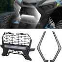 A & UTV PRO Front Grill Light & Fang Light for Polaris RZR XP 1000/XP4 1000/XP Turbo/XP4 Turbo 2019-2023, LED Turn Signal Signature Accent Light Accessories, Replace OEM # 5455433-070, 2884053,2884871