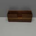 Guest Towel Holder for Bathroom, Acacia Wood Upright Napkin Holder for Kitchen Dining Table, Disposable Paper Hand Towel Holder, Napkin Dispenser for Countertop