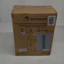 Bonsaii 12-Sheet Cross Cut Paper Shredder, 5.5 Gal Home Office Heavy Duty Shredder for Paper, Credit Card, Mail, Staples, with Transparent Window, High Security Level P-4 (C275-A)