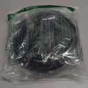 40ft RG6 Coaxial Cable Black, 75 Ohm Coax Cable with F Connector & F81 Double Female Coupler, Low Loss High-Speed TV Antenna Extension Cord for HD TV, Satellite & Dish