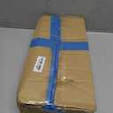 WOPITUES Floating Shelves with Gold Metal Guardrail, Shelves for Wall Decor Set of 3, Wall Shelves for Bedroom, Bathroom, Kitchen, Living Room, Plants, Picture Frames, Art- White and Gold (15.7 inch)