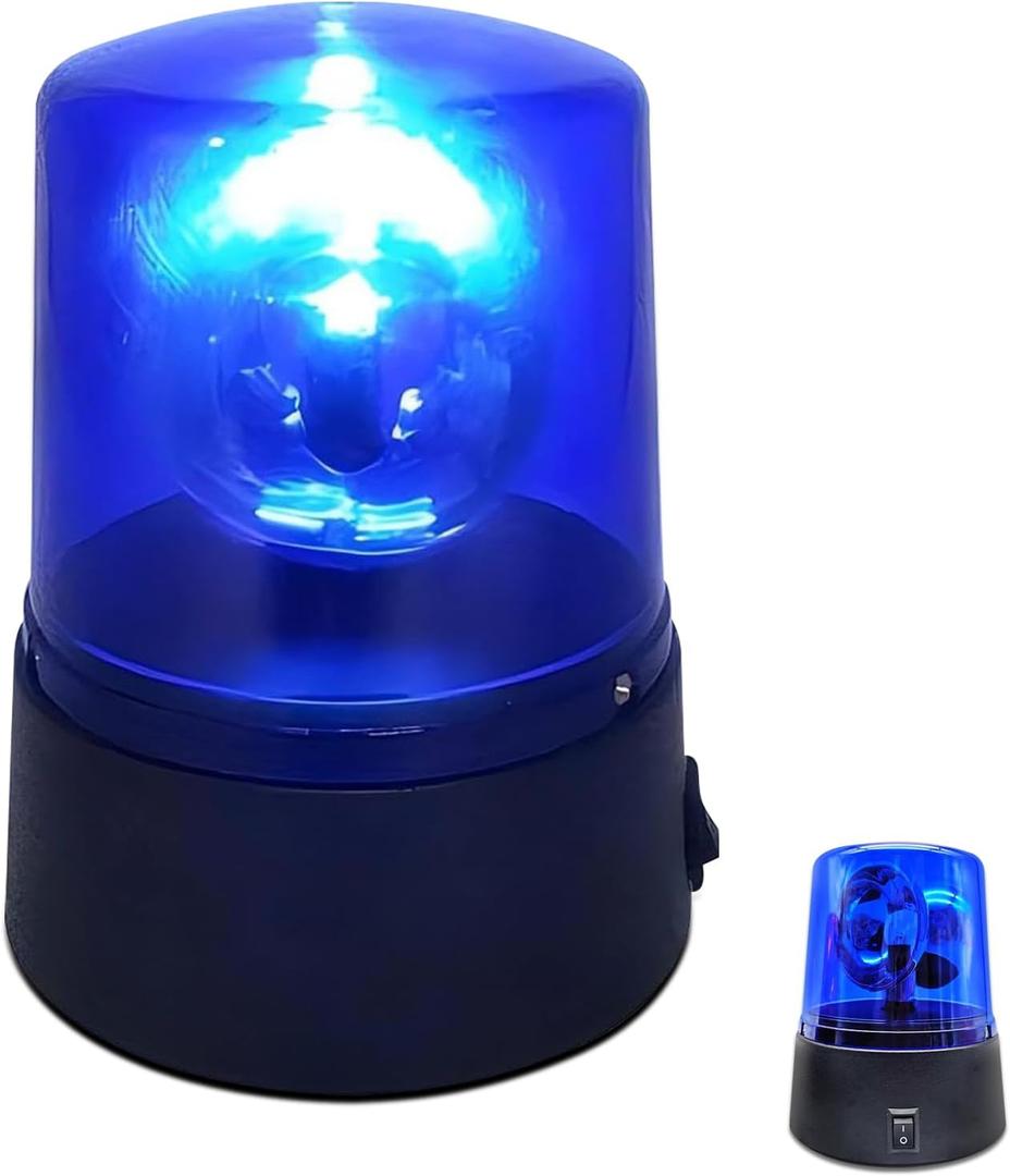 Warning Light, 4.52" x 3.54" 0.08W 4.5V Small Emergency Flashing Warning Safety Strobe Lights, Multi-Purpose Safety Travel Accessories, Suitable for Most Cars (Blue)