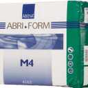 Abena Abri-Form Comfort Plastic-Backed Briefs, Level 4, (Medium To Large Sizes) Medium, 42 Count