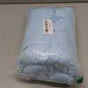 10 x 7 Feet Light Blue Backdrop Curtain for Partie, Background Curtains for Photoshoot, Birthday, Wedding, Halloween, Thanksgiving, Christmas Day, New Year Party Decorations 5Ft x 7Ft, 2 Panels