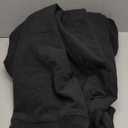 PrinceDeco Extra Thick Futon Mattress Cover for Traditional Japanese Futon Mattress, Floor Mattress Cover with Zipper, Machine Washable, Black, 160 inch x 140 inch