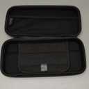 HEYSTOP Carry Case Compatible with Nintendo Switch & Nintendo Switch OLED Model 2021, Portable Travel Carry Case for Accessories and Console, Black