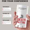 Bossman Unisex, All Natural Deodorant for Men & Women | Aluminum Free | 24 Hours of Protection | Hammer Scent