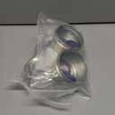 2 x XIKE 2 Set 2.72" OD Trailer Bearings Dust Cap Grease Cap with Rubber Plugs, Fits Trailer Wheel Hub 7,000 to 8,000 lb Axles. (Blue)