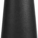 DECORPIA 12 Inch Tall Premium Quality Ceramic Vase | Flower Vase for Home Decor | Farmhouse Decor, Desk Decor, Modern Decor, Aesthetic Room Decor, White Vase for Bohemian Decor, Pampas Vase, Black