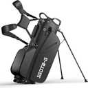 7-Way Golf Stand Bag - Lightweight Golf Club Bags with 7 Full-Length Dividers, Cooler, Rain Hood for Men and Women