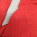 Tanou Womens Tennis Dress with Separated Shorts & Bra U Neck Golf Sleeveless Athletic Workout Scalloped Dress with 2 Pockets (X-Small, Red)