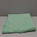 FOLINS&HOME Sage Green Round Tablecloth - 90 Inch Light Green Waterproof 210 GSM Wrinkle Free Polyester Circle Table Cloth, Spillproof Washable Wipeable Circular Table Cover for Party, Wedding, Dining