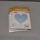 3 x Pink Heart Shaped balloons Pack of 12,18 Inch Love Valentine Balloons Heart Romantic Balloons For Valentines Day Propose Marriage Wedding Bridal Shower Engagement Party Decorations (12 Baby Pink Blue Olive)
