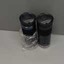 Contigo SNAPSEAL Insulated Stainless Steel Travel Mug with Grip 20oz. Blue Corn Transparent Satin & Midnight Berry
