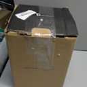 1-Light Vintage Gooseneck Wall Sconce Lamp with Cloche Clear Glass Shade, Industrial Indoor Wall Light Fixture for Bathroom Living Room Bedroom Over Kitchen Sink (Black)