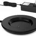 Replacement Charging Coaster 2 for Temperature Control Smart Mug 2,Mug1,Cisain Mug Power Cord Compatible with Em/BER Smart Cups (Black)