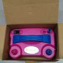 IDAODAN Electric Balloon Pump, Portable Electric Balloon Blower Machine Balloon Air Pump Dual Nozzle Rose Red 110V 600W Balloon Inflator for Party Decorations